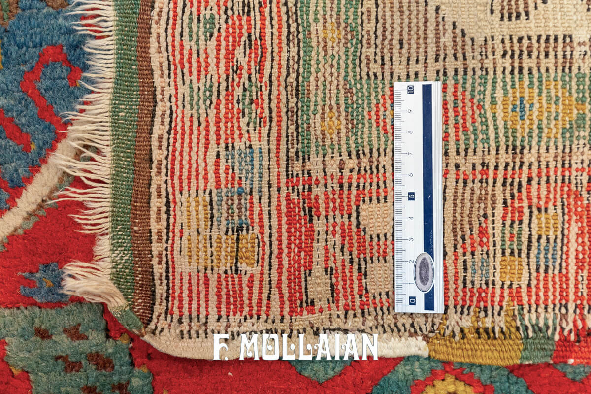 Turkish Rug Multicolor Nomadic Design n°:871223