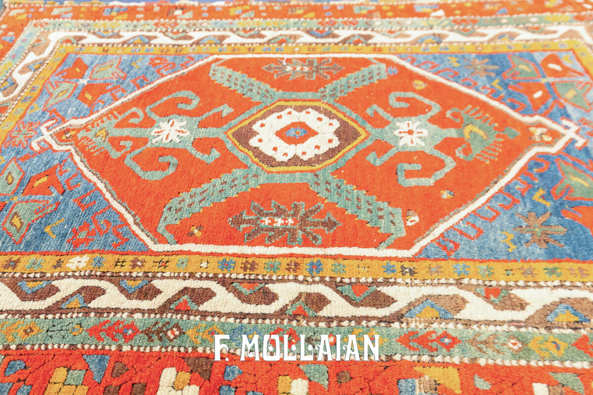 Turkish Rug Multicolor Nomadic Design n°:871223