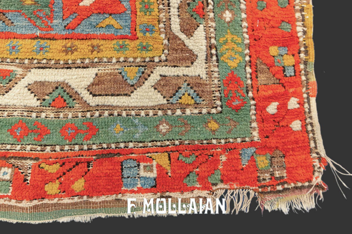 Turkish Rug Multicolor Nomadic Design n°:871223