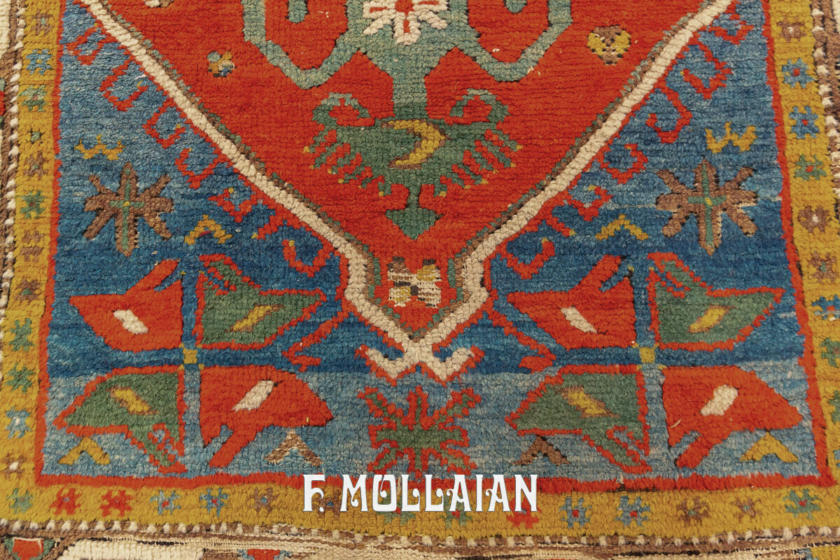Turkish Rug Multicolor Nomadic Design n°:871223