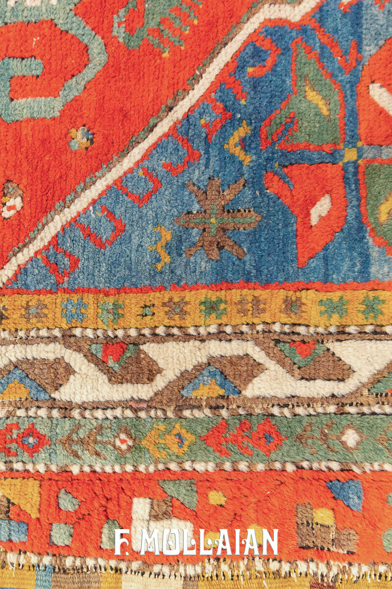 Turkish Rug Multicolor Nomadic Design n°:871223