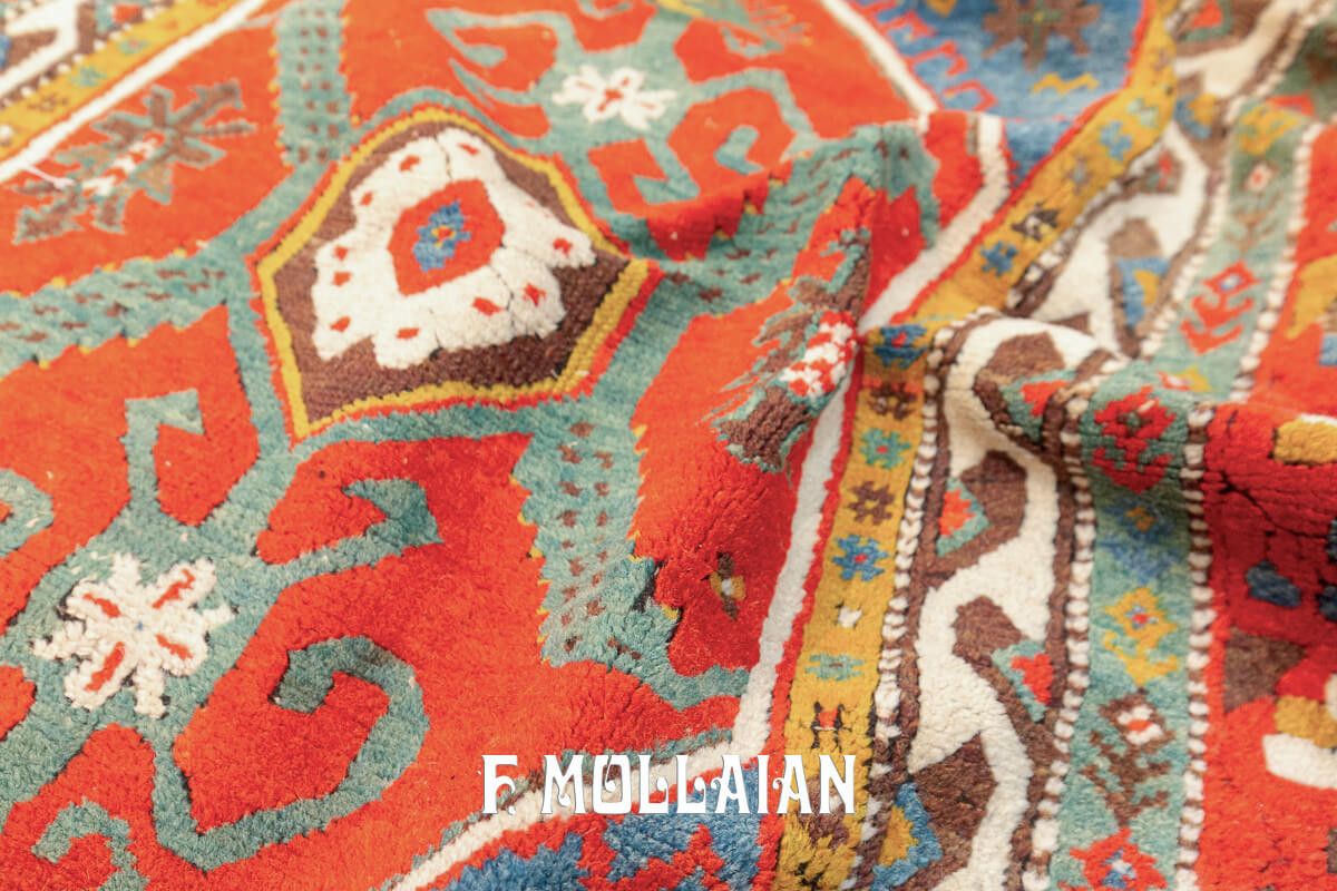 Turkish Rug Multicolor Nomadic Design n°:871223