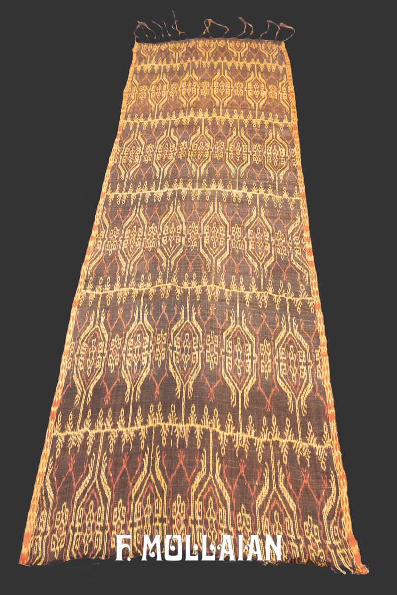 Textile Antique Décoratif d&rsquo;Asie de l&rsquo;Est n°:91030049