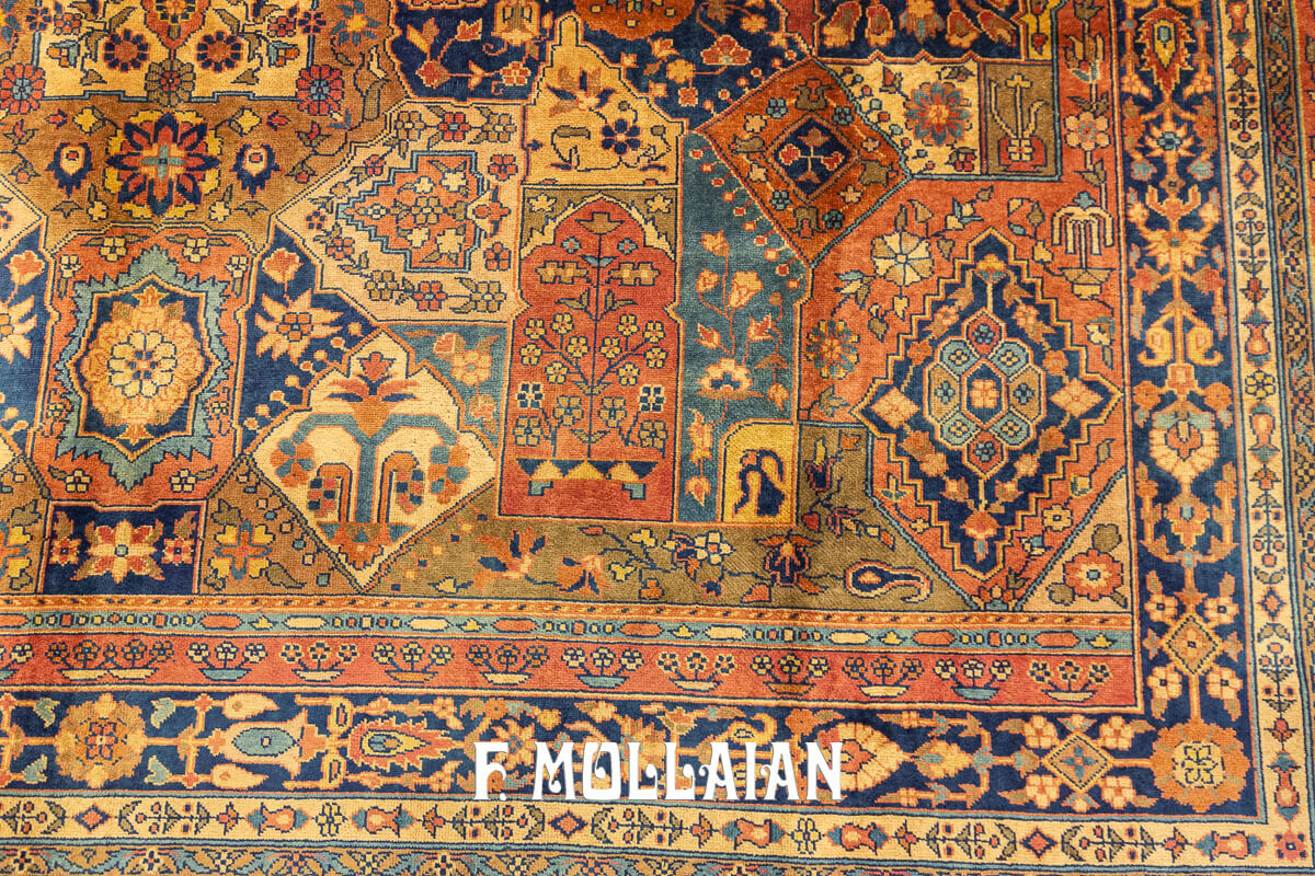 Indian Rug IndoSarouk With Special Medallion n°:93591489