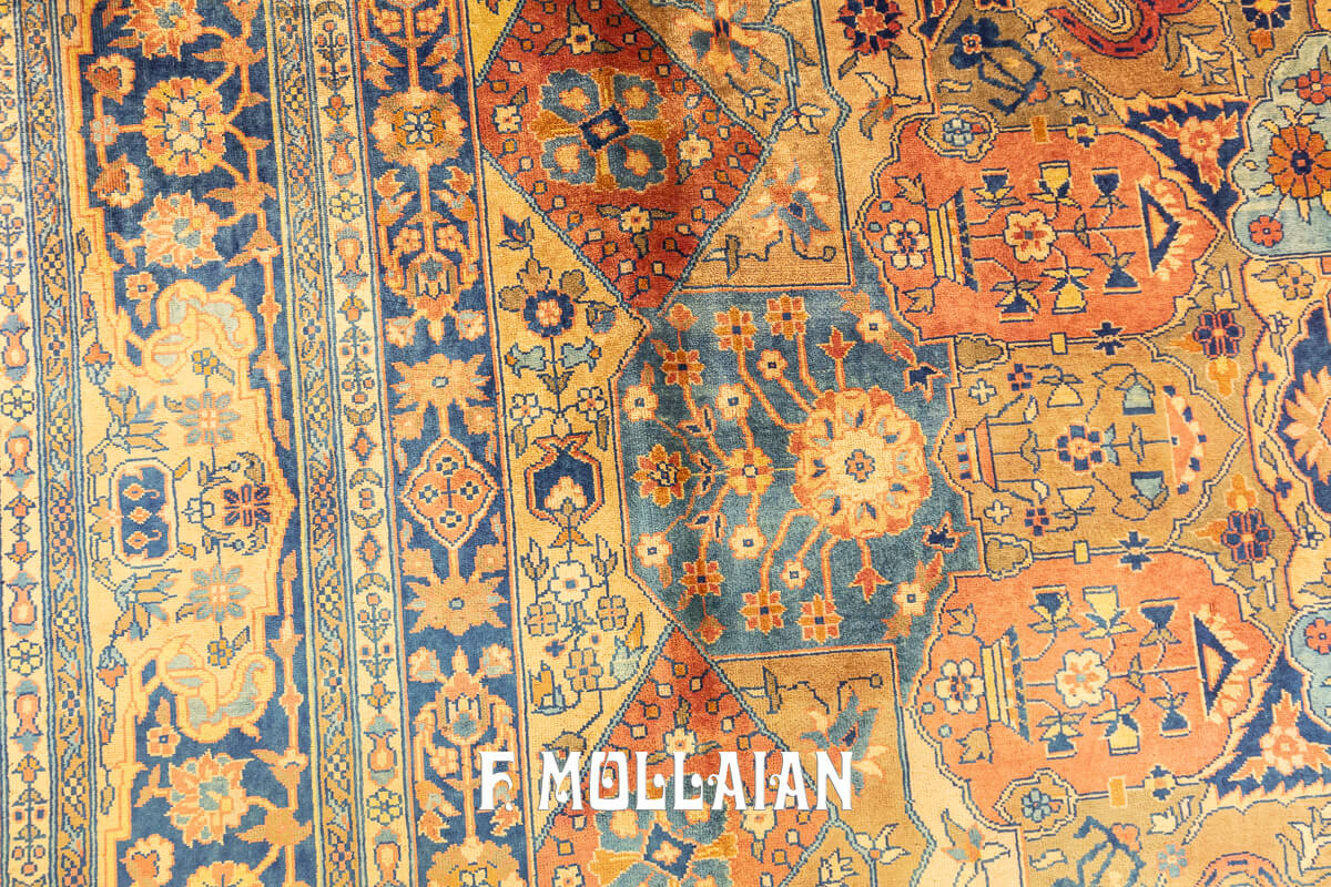 Indian Rug IndoSarouk With Special Medallion n°:93591489