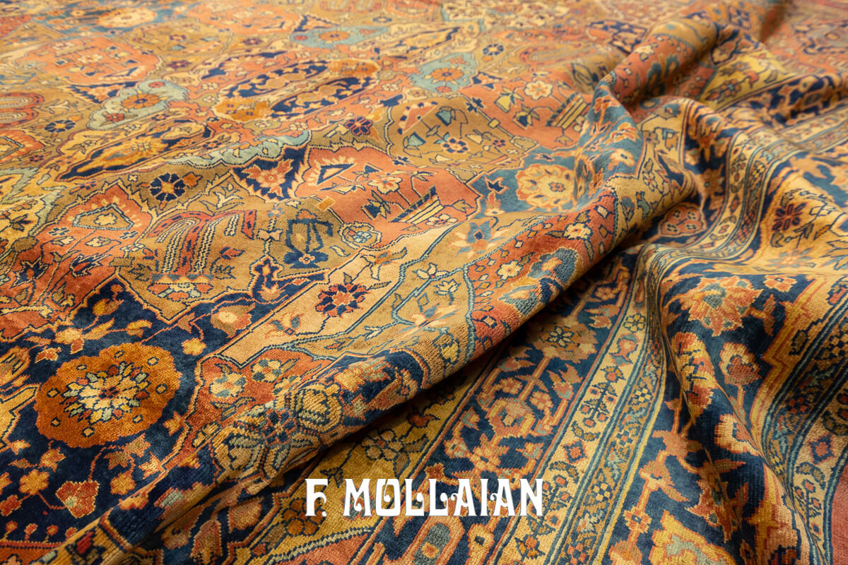 Indian Rug IndoSarouk With Special Medallion n°:93591489