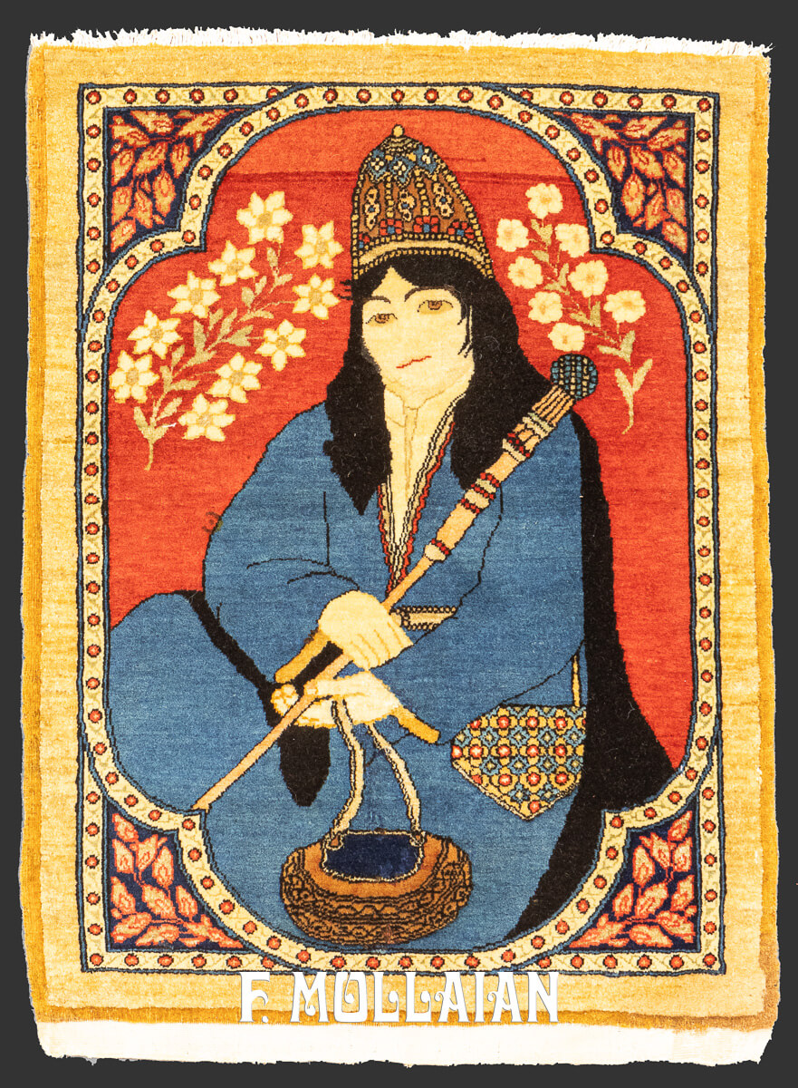 Mohtasham Kashan Rug Figurative DARVISH n°:986575