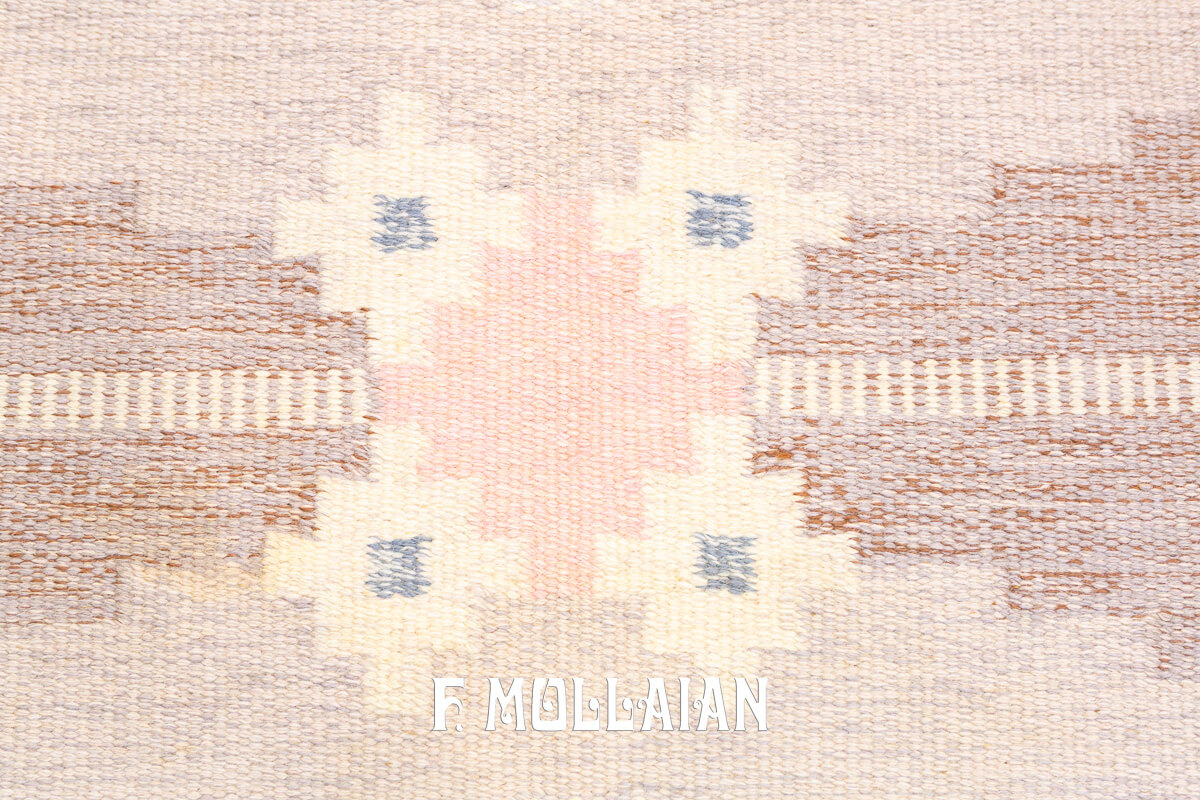 Swedish Kilim Rug Ingegerd Silow n°:171773