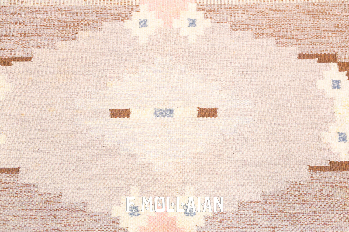 Swedish Kilim Rug Ingegerd Silow n°:171773