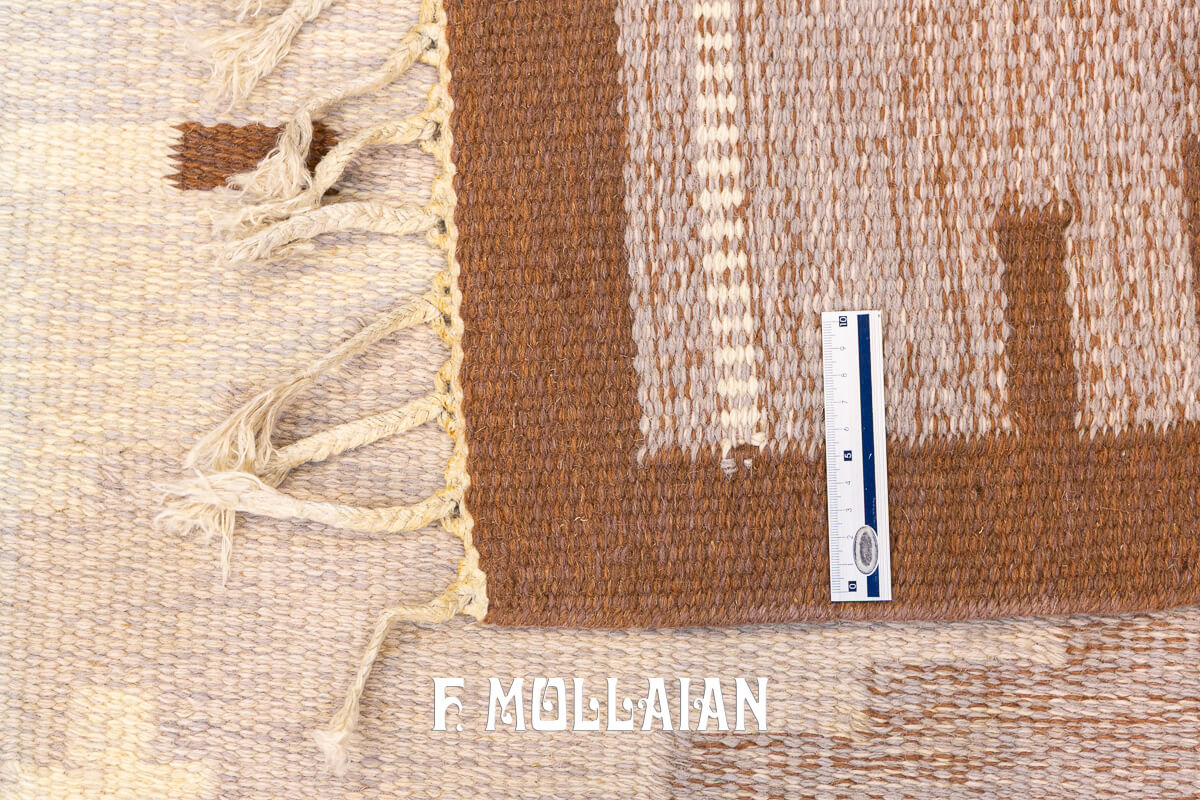 Swedish Kilim Rug Ingegerd Silow n°:171773