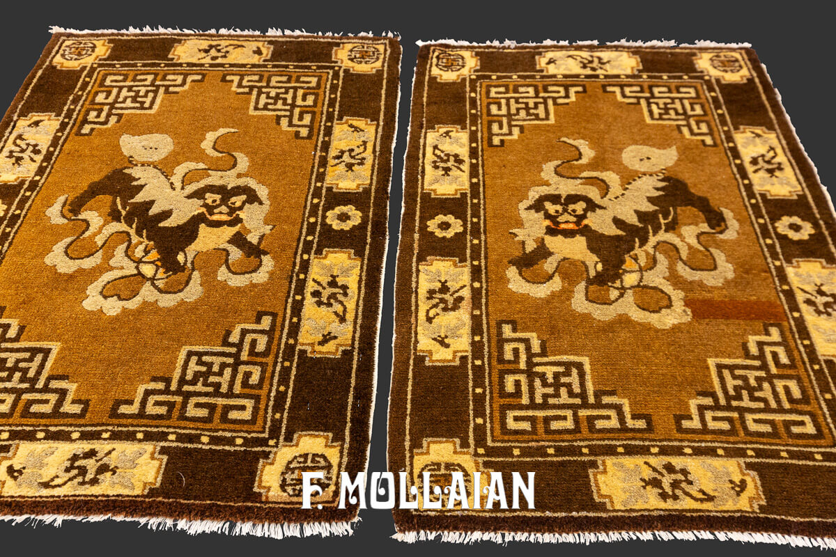 Antique Tibetan Rug