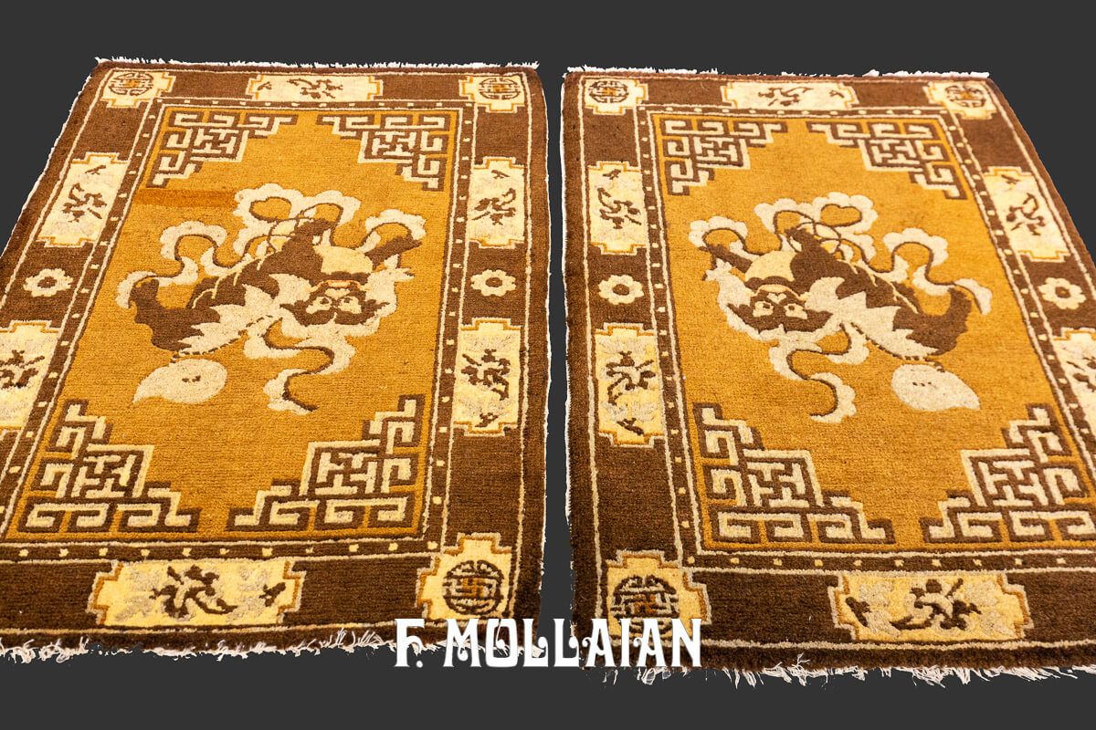 Antique Tibetan Rug