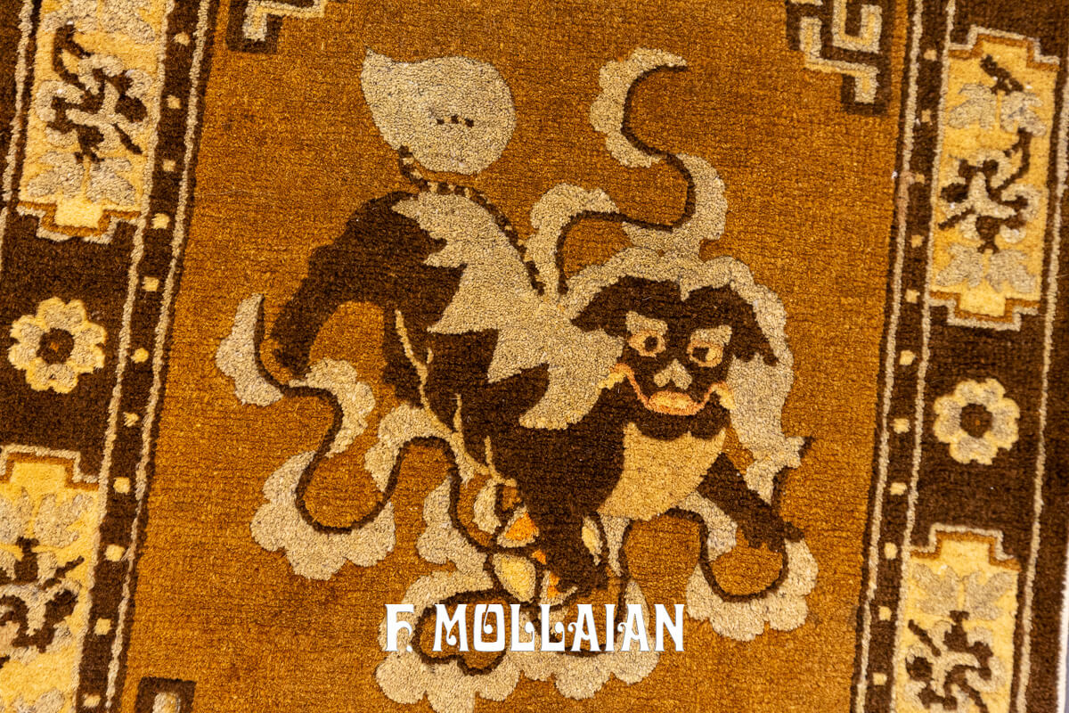 Antique Tibetan Rug