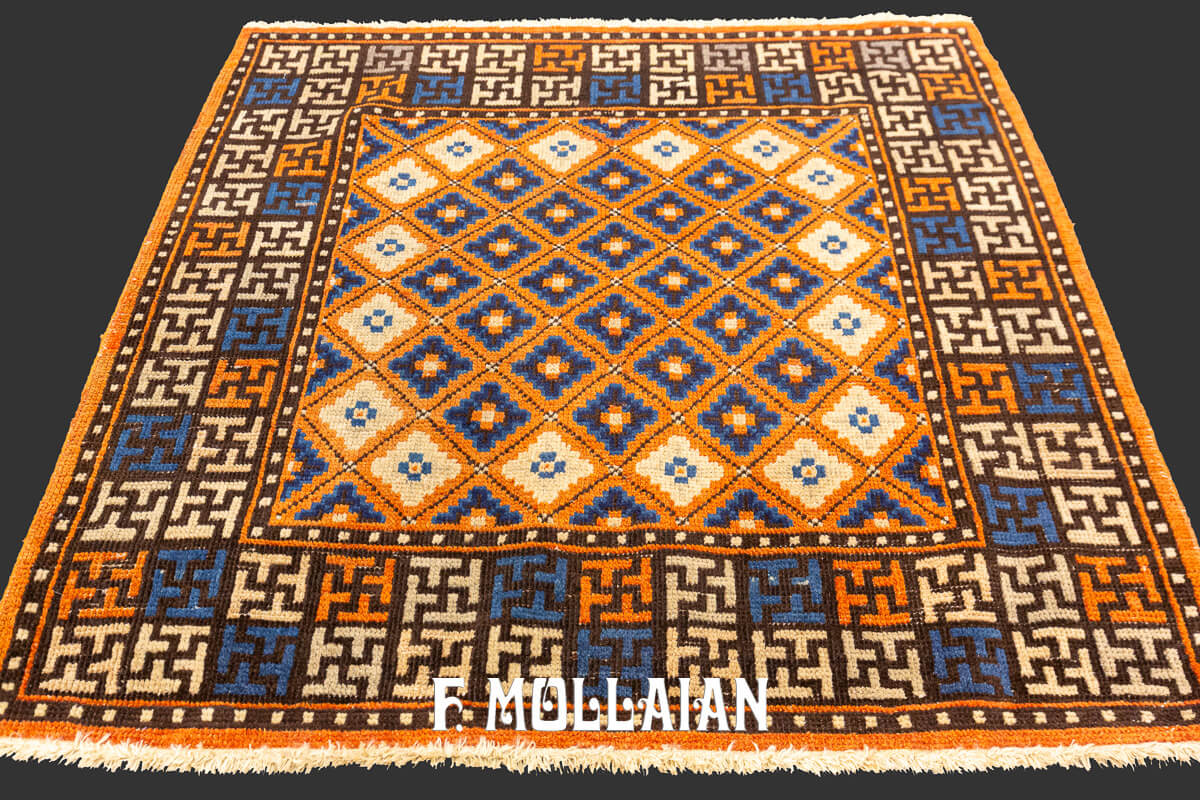 Khotan Rug Square Shape n°:241524