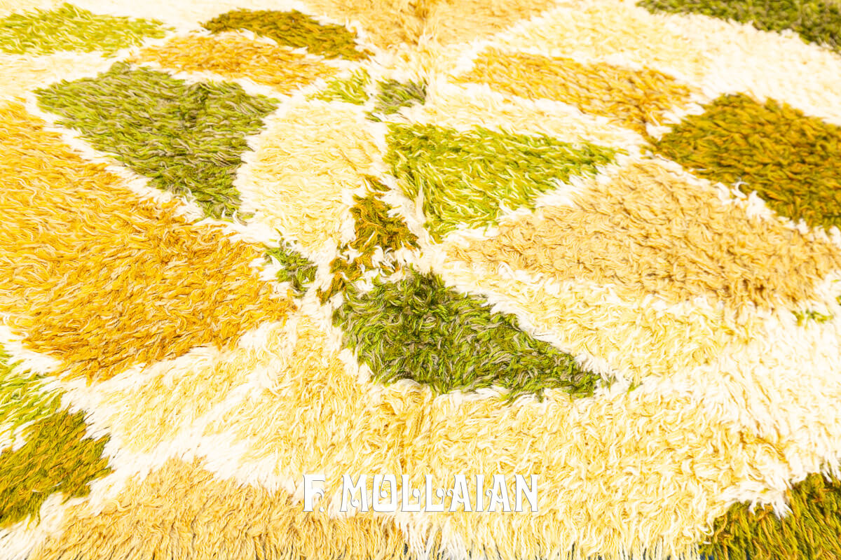 Scandinavian Rug Abstract Design n°:244341