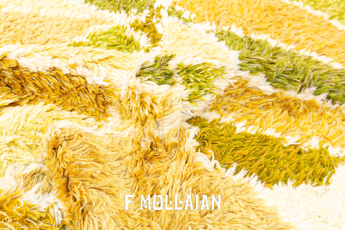 Scandinavian Rug Abstract Design n°:244341