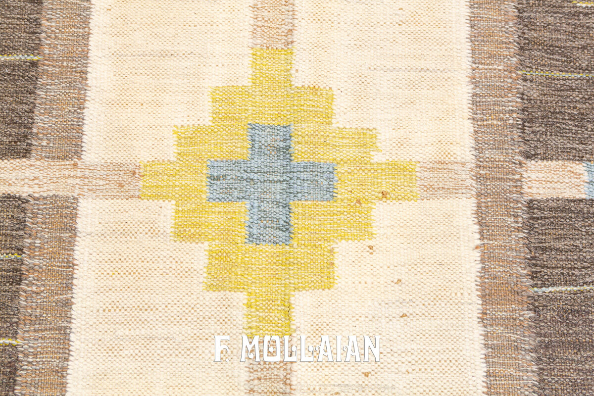 Swedish Kilim Rug Signed GS n°:247811
