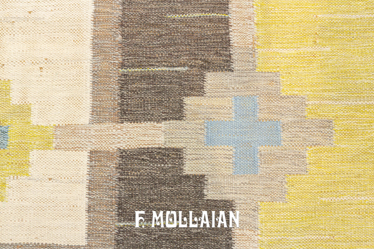 Swedish Kilim Rug Signed GS n°:247811