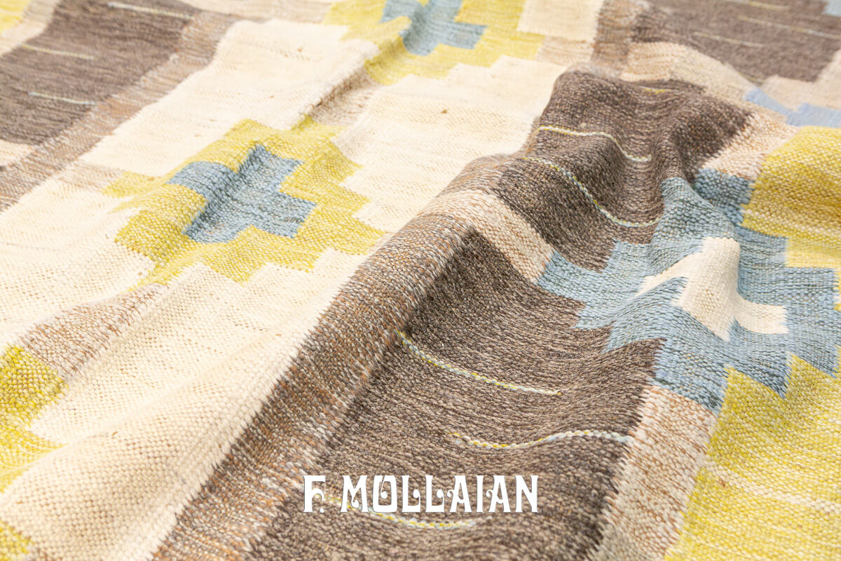 Swedish Kilim Rug Signed GS n°:247811
