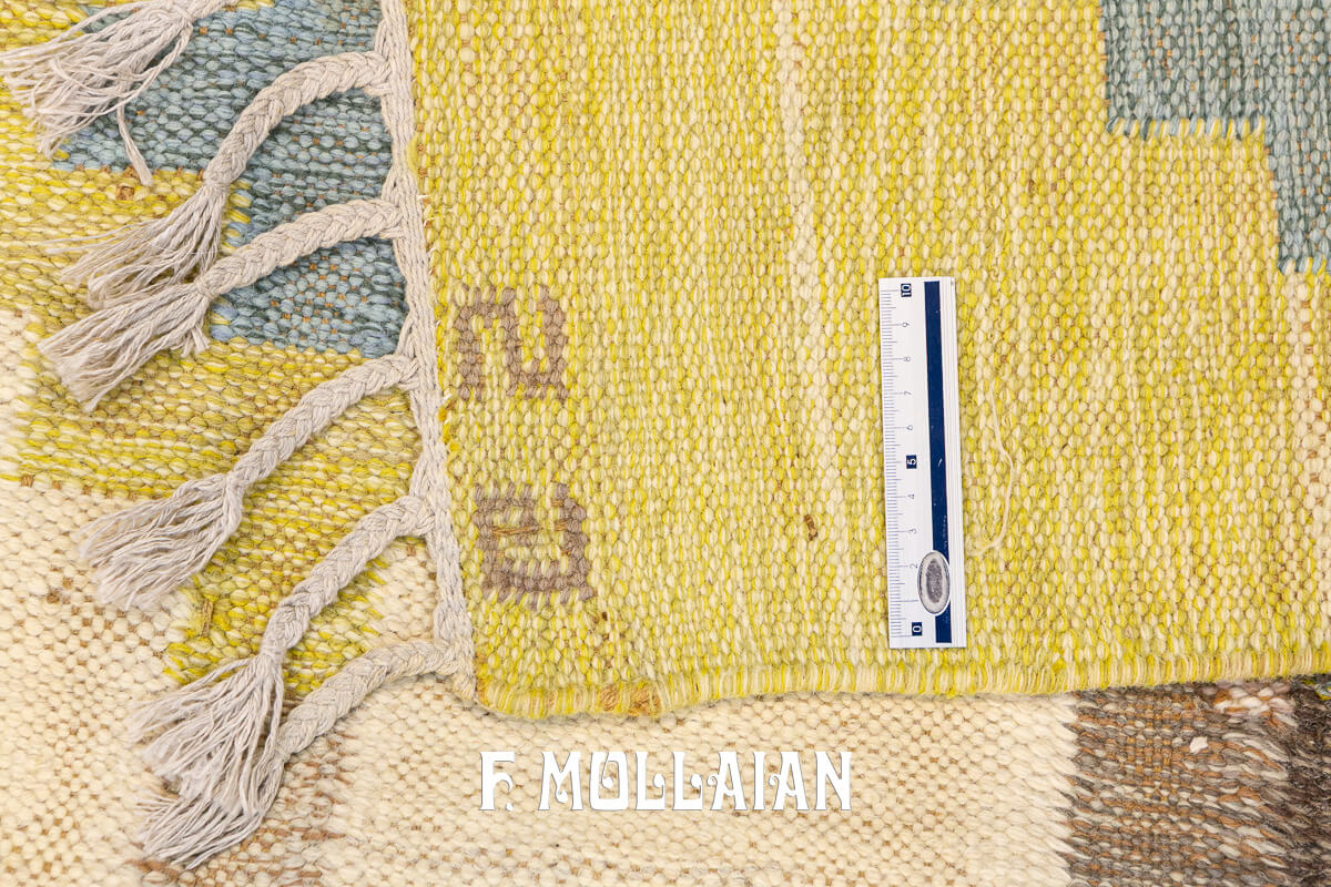 Swedish Kilim Rug Signed GS n°:247811