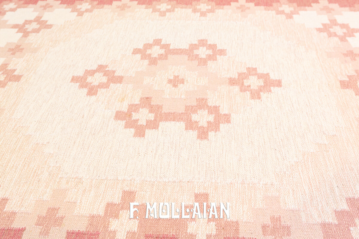 Swedish Kilim Rug Signed ILS n°:250987