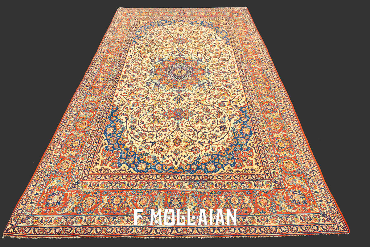 Tappeto Antico Classico Isfahan Molto Fine n°:265759