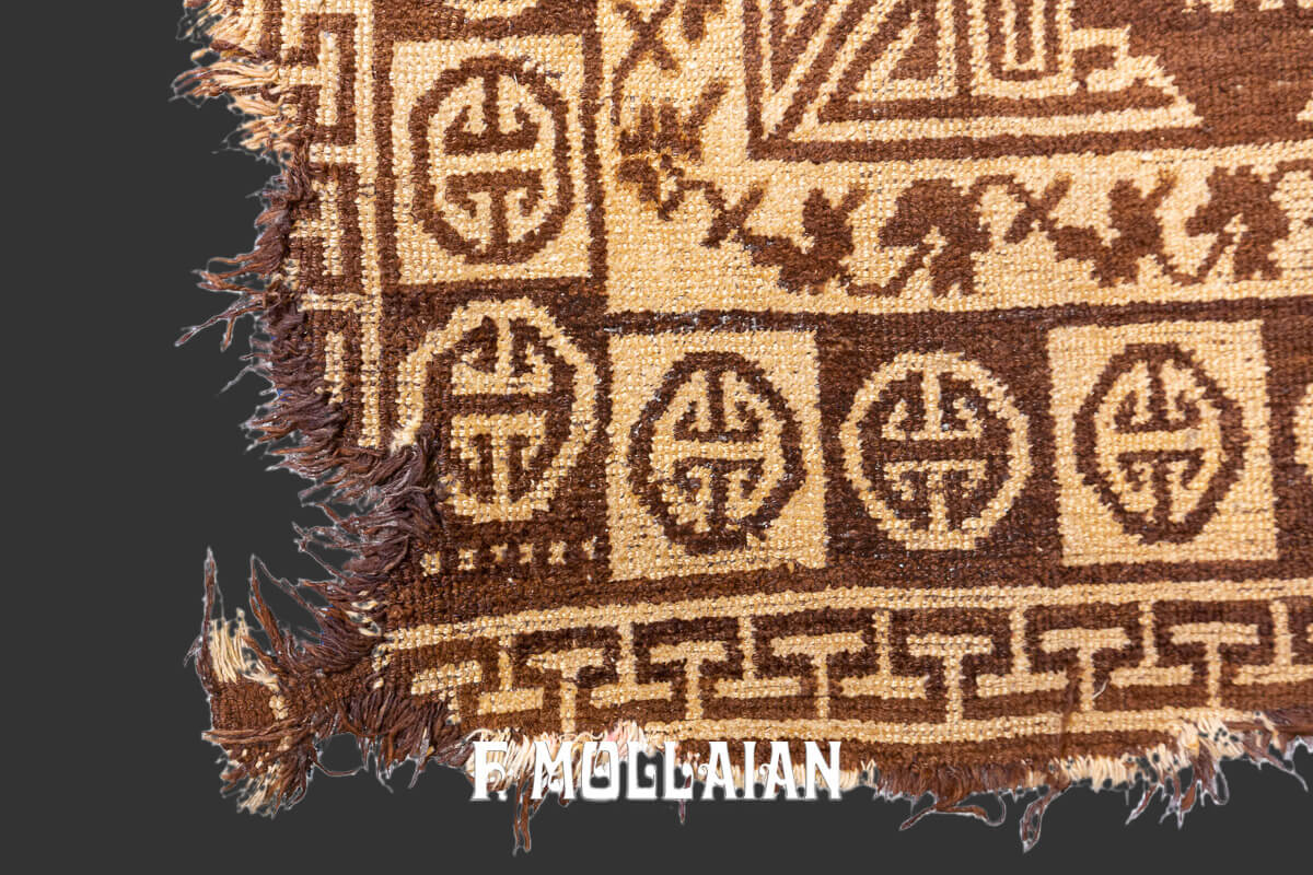 Tappeto Khotan Fondo Marrone n°:278356