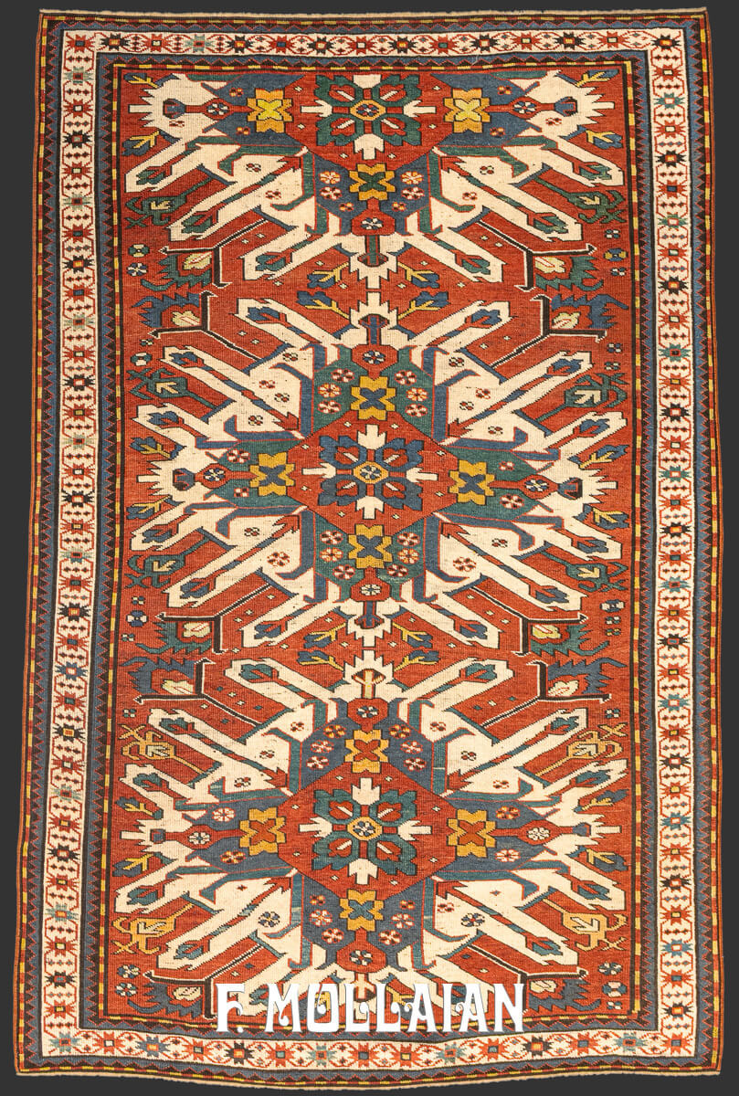 Antique Kazak Rug Adler n°:279796