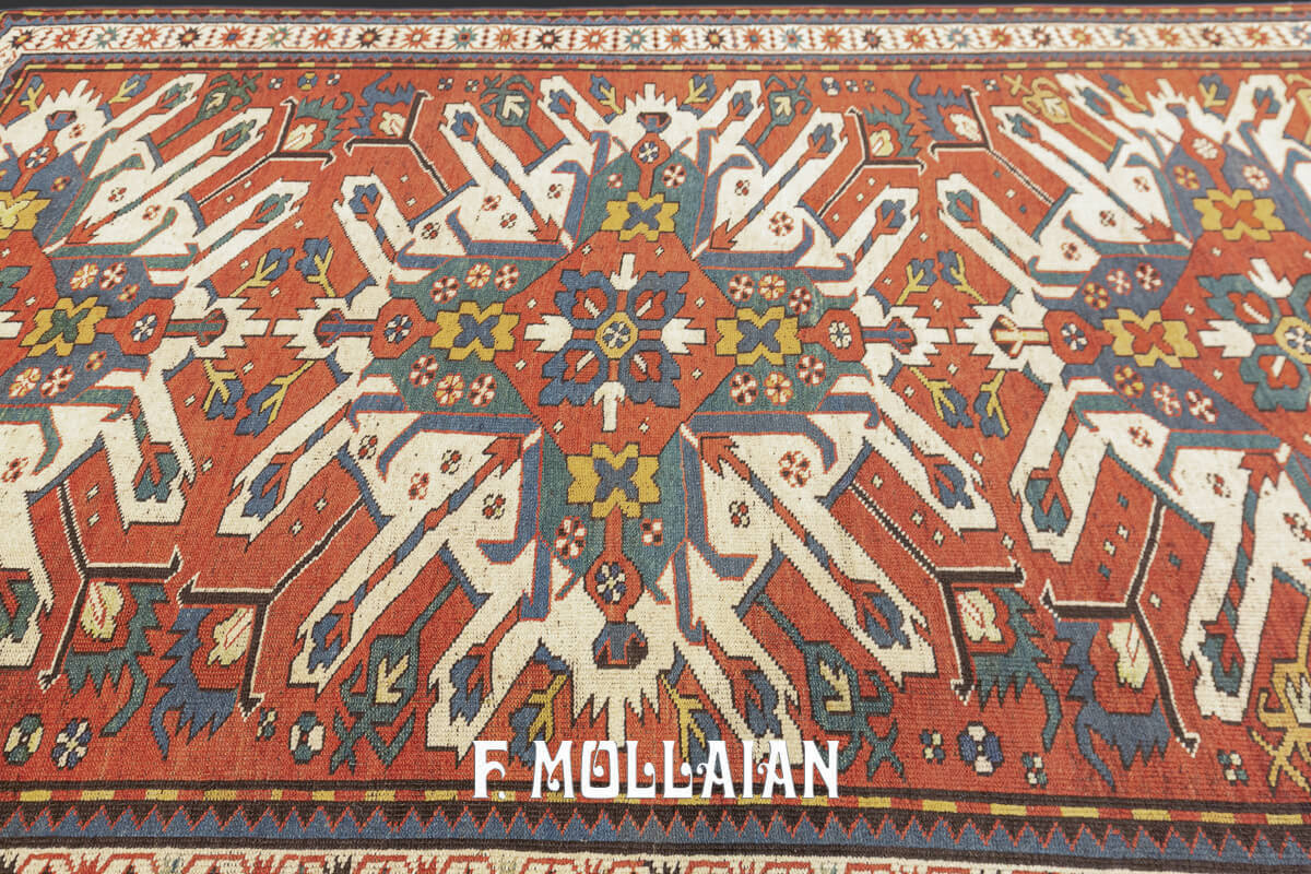 Antique Kazak Rug Adler n°:279796