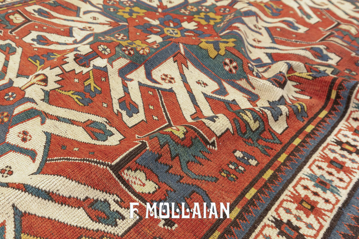 Antique Kazak Rug Adler n°:279796