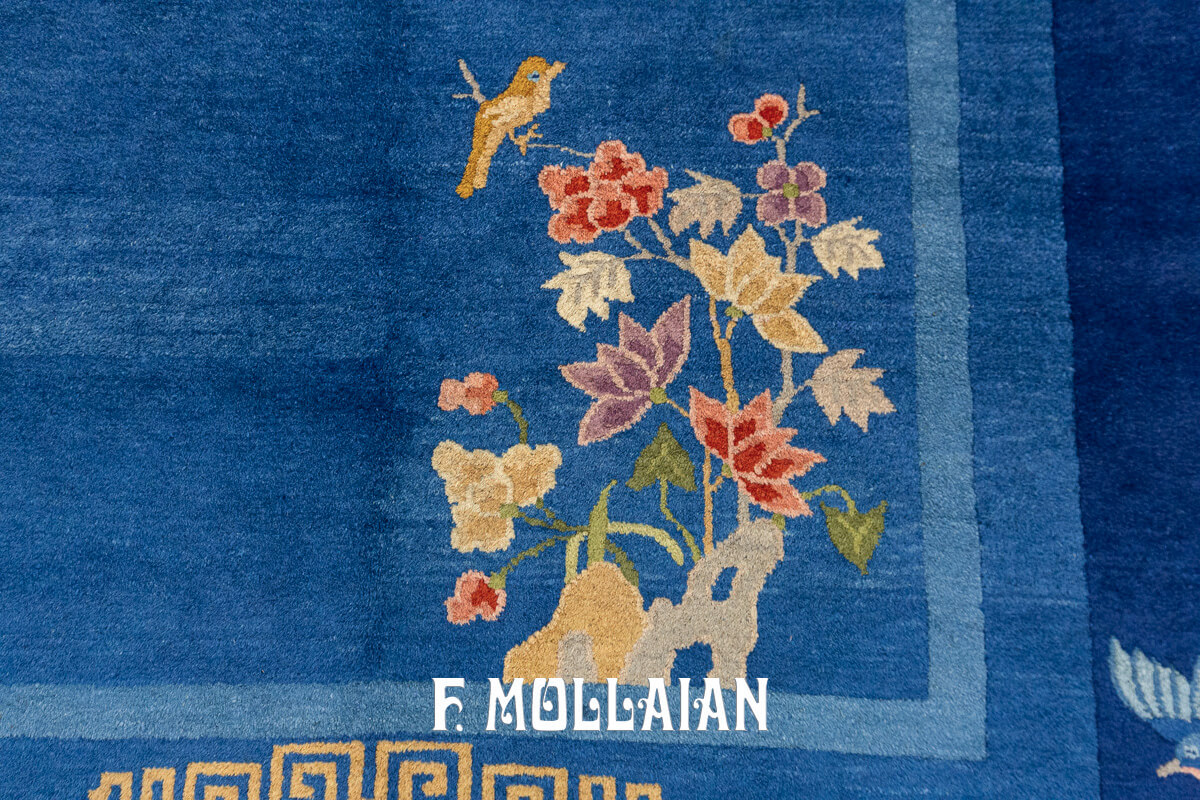 Chinese Peking Rug Decorative n°:283505