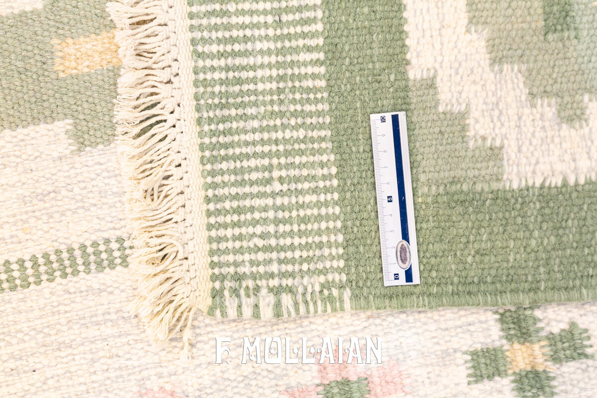 Kilim Svedese Verde n°:298052