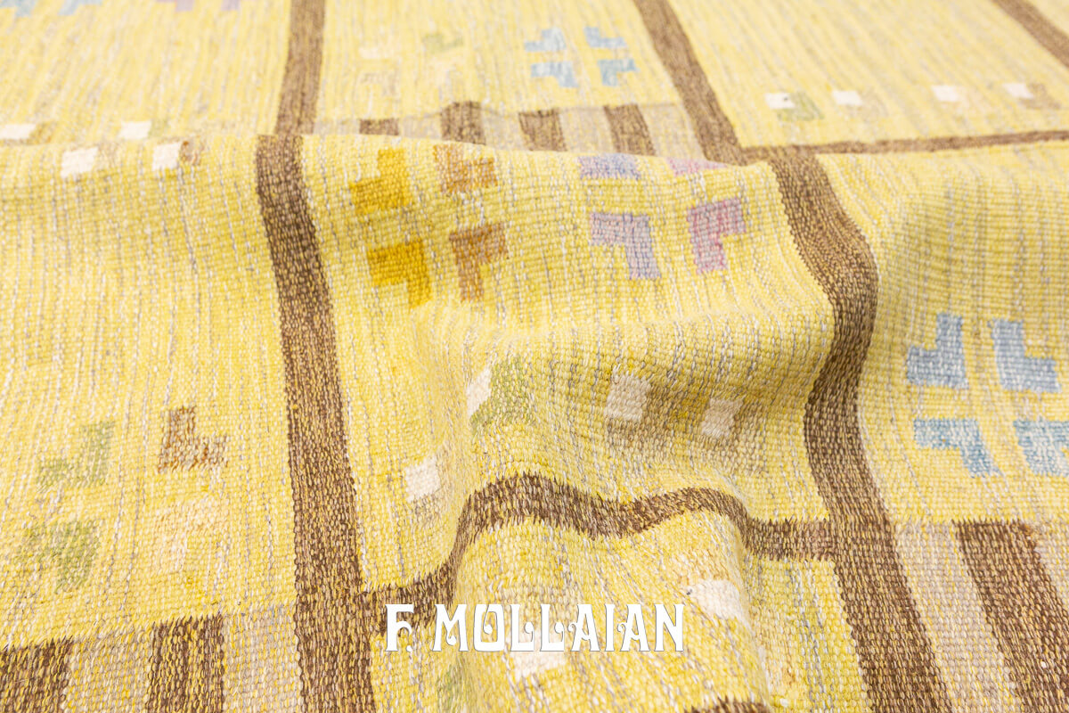 Tappeto Svedese Kilim Rollakan n°:312425
