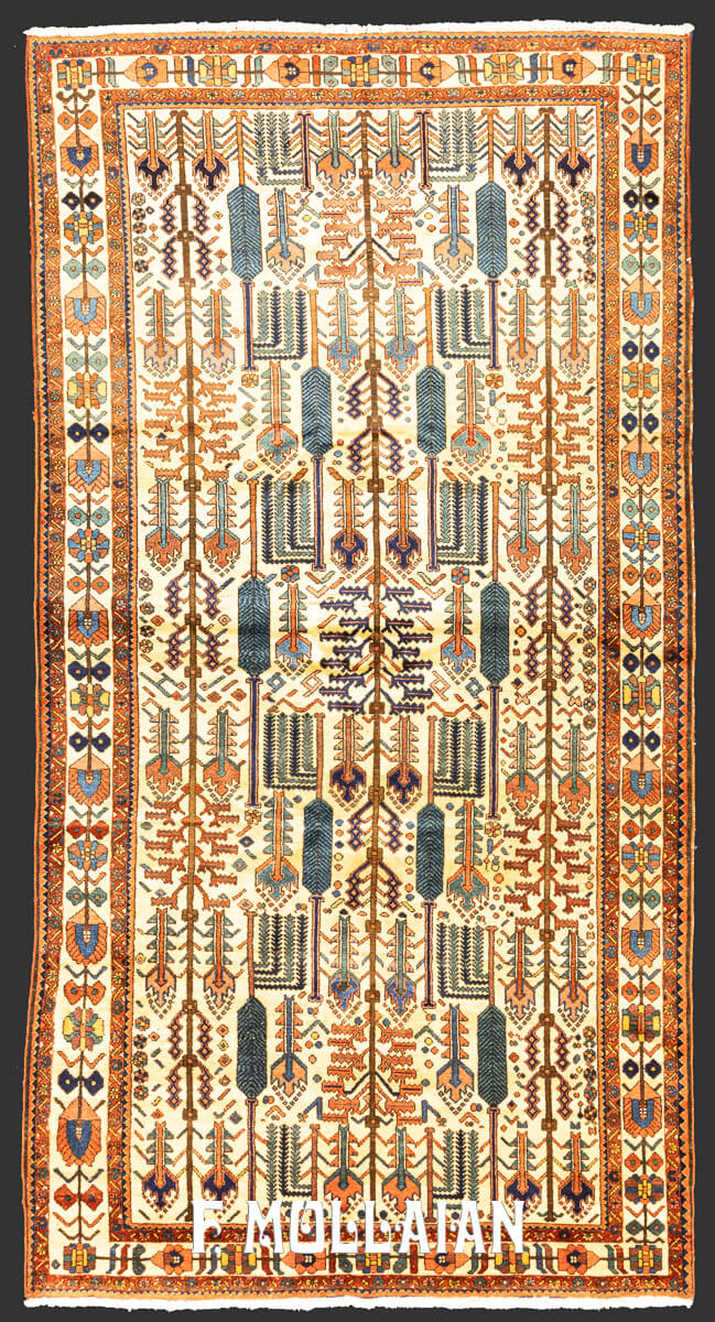 Tribal Rug Bakhtiari, Stylized Salix babylonica n°:319461