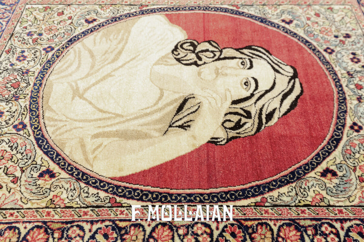 Kerman Ravar Rug Figurative n°:324860
