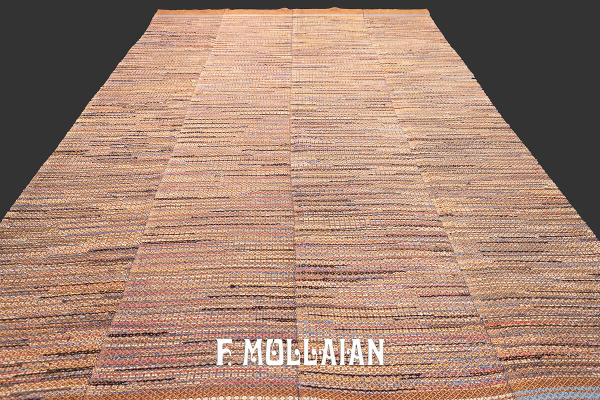 Kilim Svedese Rollakan Quattro Strisce n°:333587