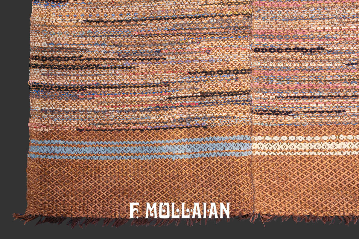 Kilim Svedese Rollakan Quattro Strisce n°:333587