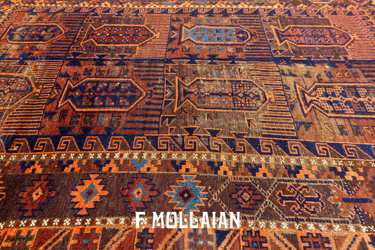 Tribal Rug Baluch Timuri n°:345308