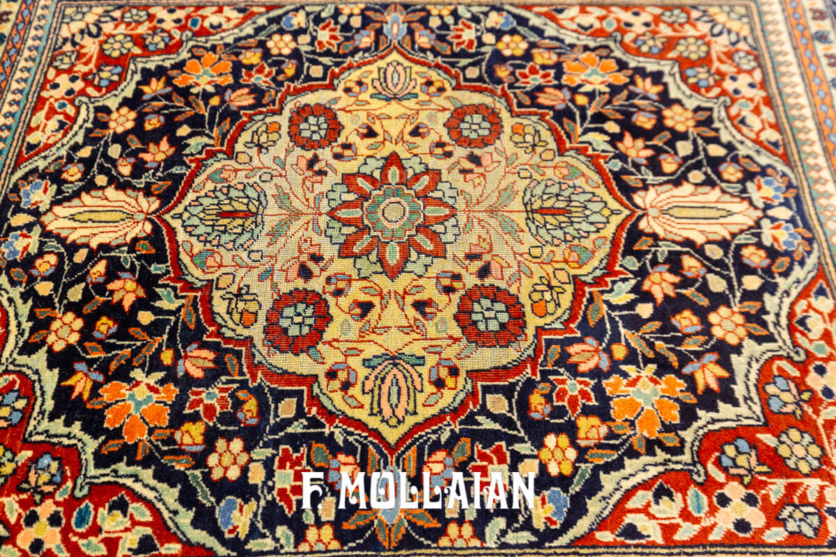 Mohtasham Kashan Rug Small Size n°:348392