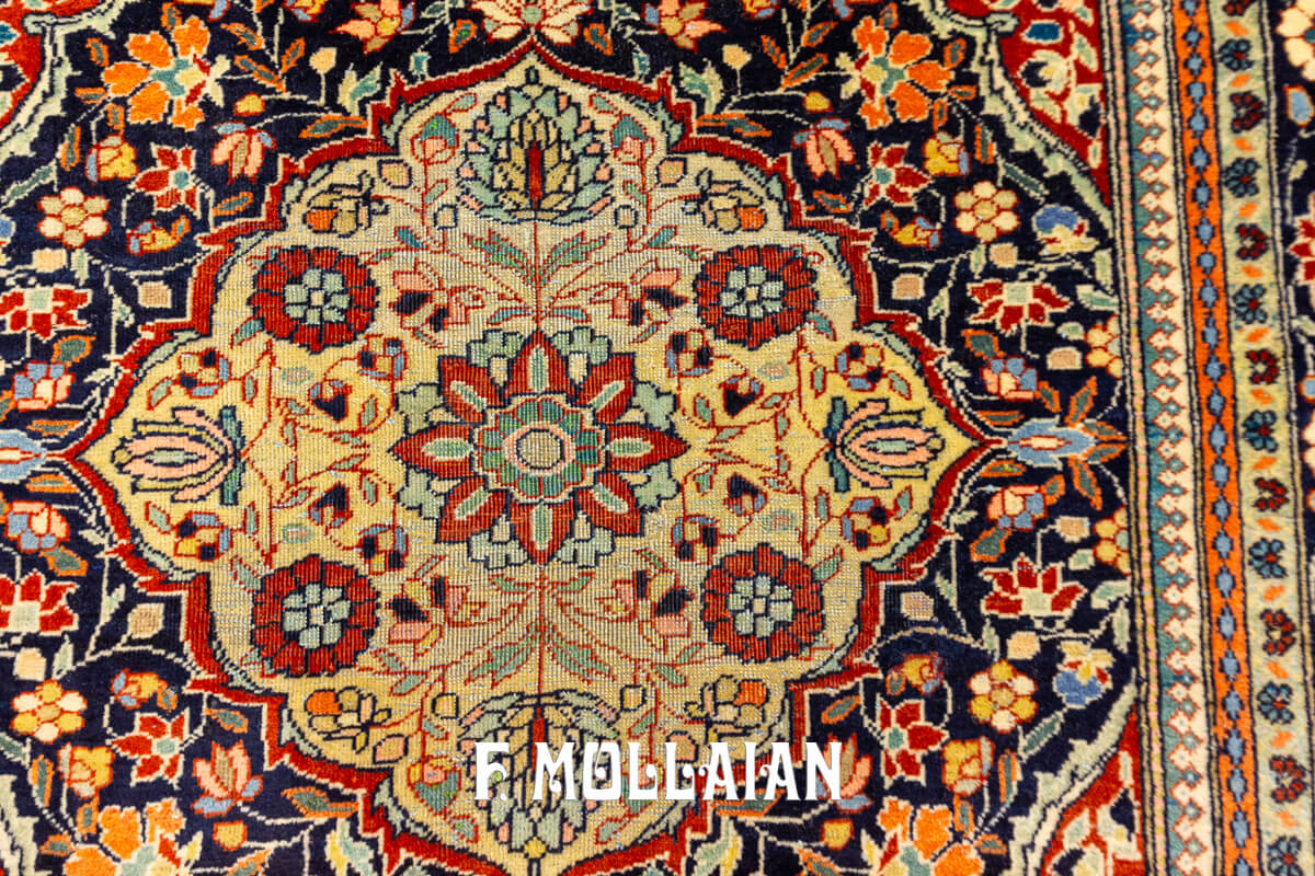 Mohtasham Kashan Rug Small Size n°:348392