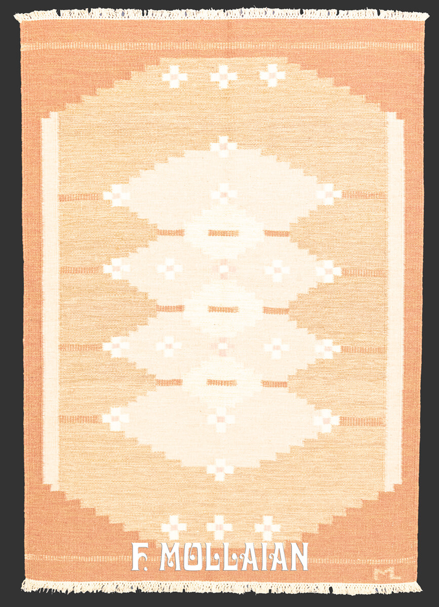 Swedish Kilim Rug ML n°:348511