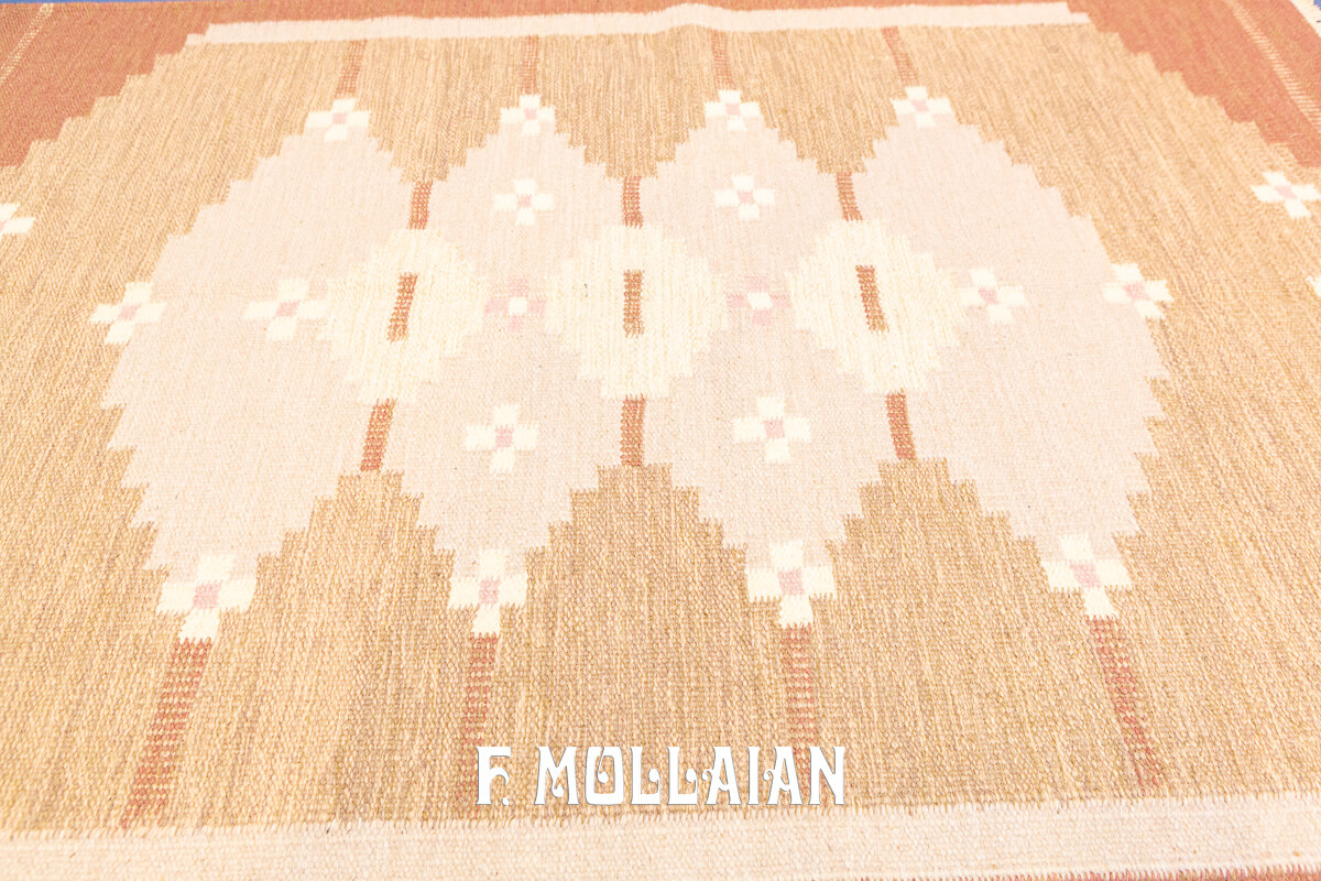 Swedish Kilim Rug ML n°:348511