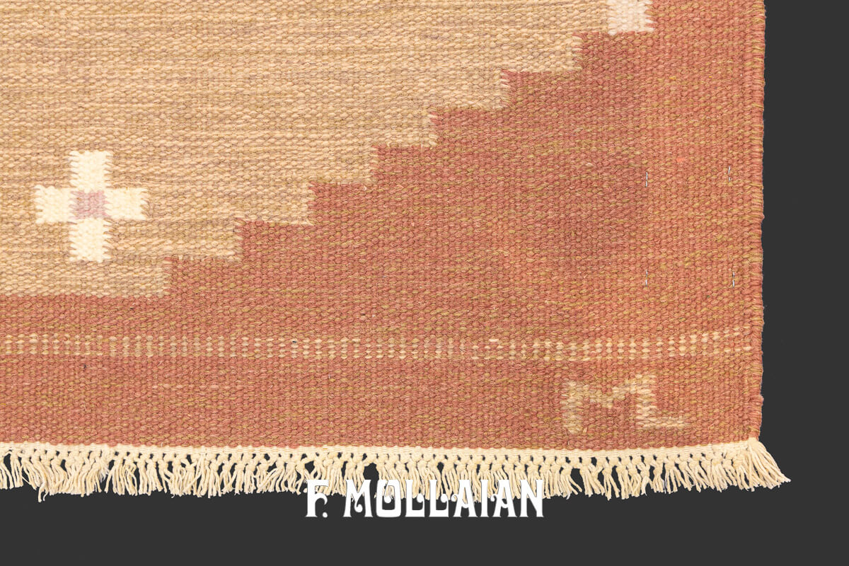 Swedish Kilim Rug ML n°:348511