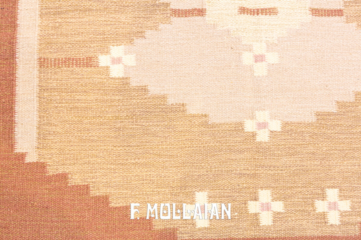 Swedish Kilim Rug ML n°:348511