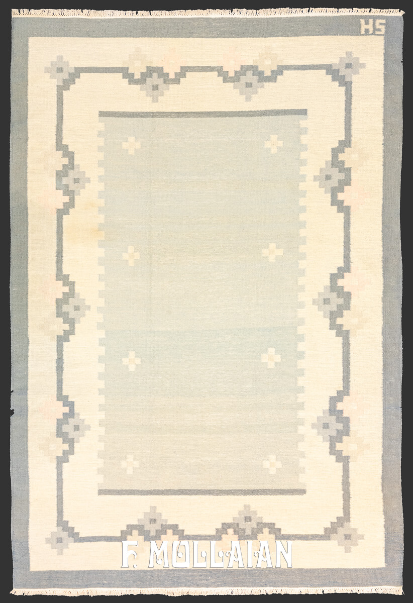 Swedish Kilim Rug Soft Color SH n°:361311