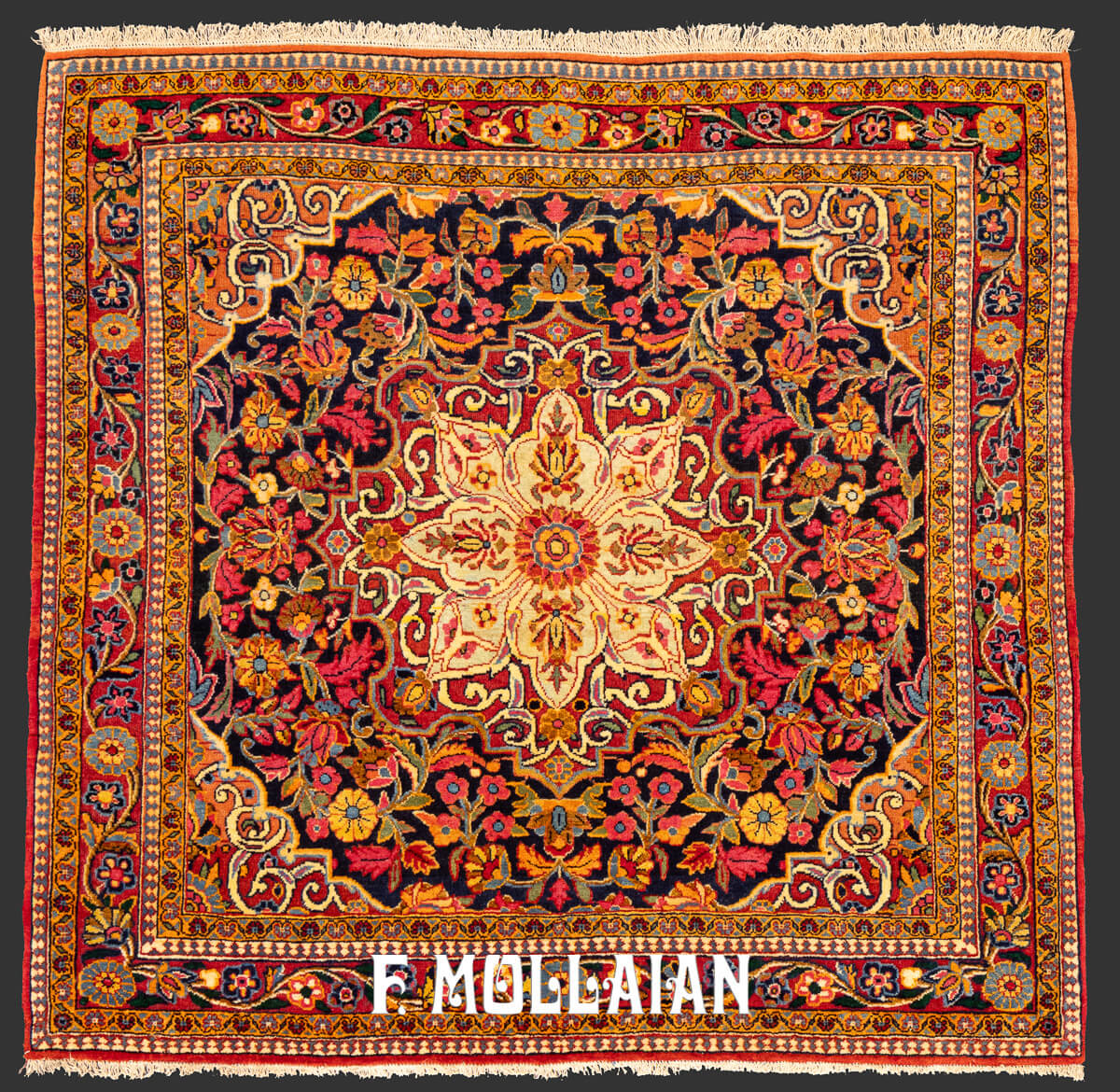 Kashan Rug Dabir Souf Technique n°:362126