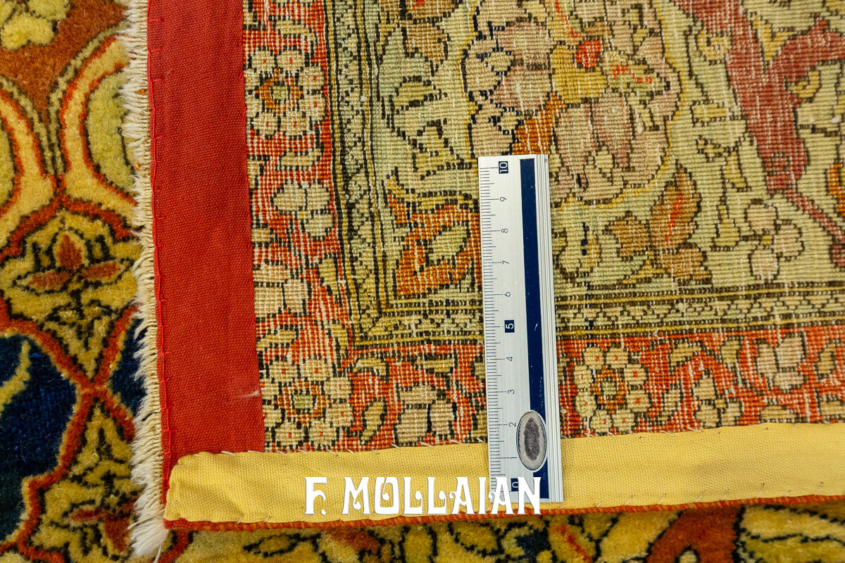 Antique Pictorial Rug Isfahan, Ordered and Unique n°:364846