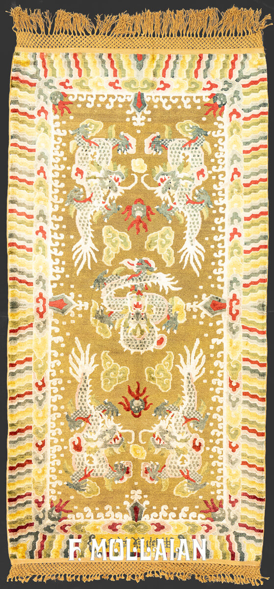 Antique Chinese Rug Signed Imperial Palace n°:426456