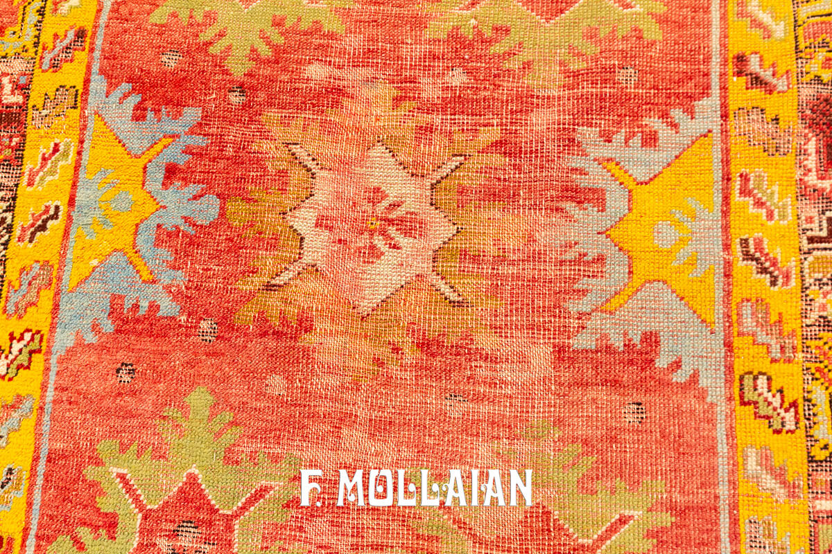 Antique Turkish Rug with Textile Support n°:427923