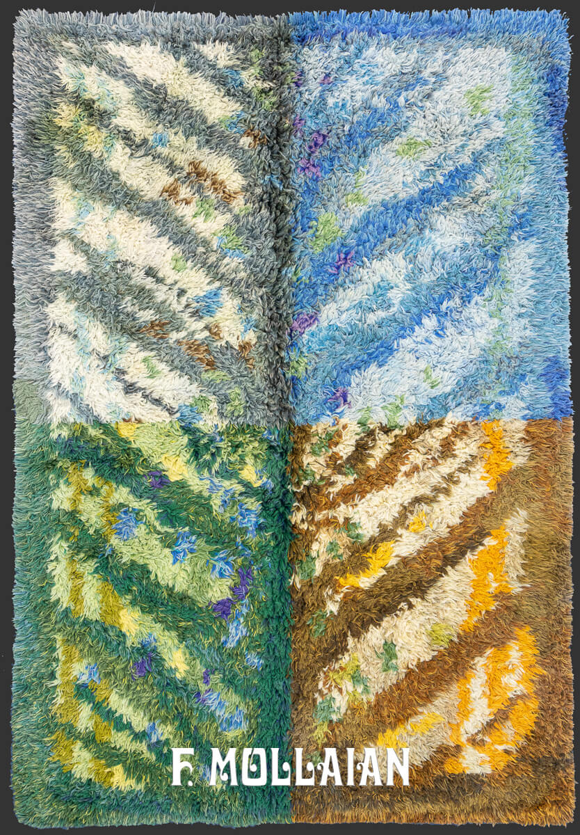 Rya Rug Modern Design n°:443775